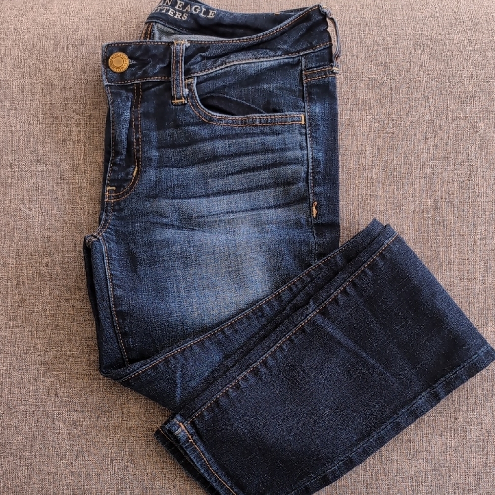 American Eagle Dark Wash Jeggings